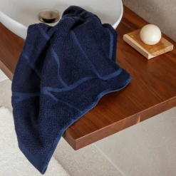 Autumn Delights Handtuch 50X100 cm(dark blue)