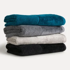 Bamboo Luxe Duschtuch 80X150 cm(silver grey)