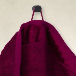 Bamboo Luxe Duschtuch 80X150 cm(berry)