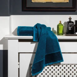 Bamboo Luxe Handtuch 50X100 cm(steelblue)