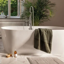 Bamboo Luxe Waschhandschuh 20X15 cm(black)