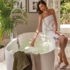 Bamboo Luxe Waschhandschuh 20X15 cm(black)