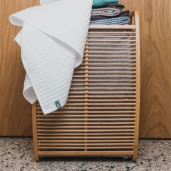 Bamboo Wäschekorb(wood)