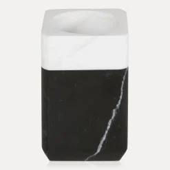 Black & White Zahnbürstenhalter(black/snow)