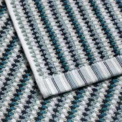 Bliss Duschtuch 67X140 cm(blue/green)