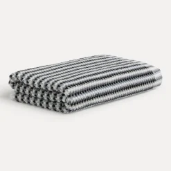Bliss Handtuch 50X100 cm(silver/black)
