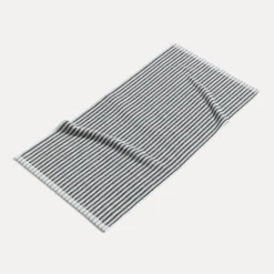 Bliss Handtuch 50X100 cm(silver/black)