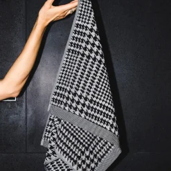 Brooklyn Handtuch 50X100 cm(nature/black)