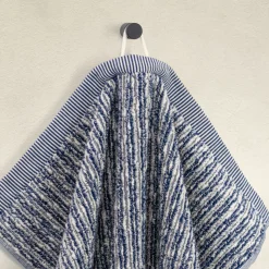 Brooklyn Handtuch 50X100 cm(nature/deep sea)