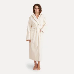 Calm Essence Bademantel mit Kapuze beige(nature)