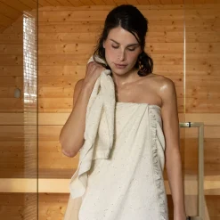 Calm Essence Duschtuch 67X140 cm(nature)