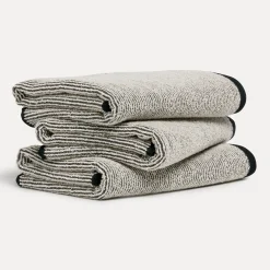 Eden Duschtuch 80X150 cm(nature/black)