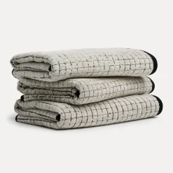 Eden Duschtuch 80X150 cm(nature/black)