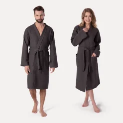 Homewear Kimono grau(graphite)