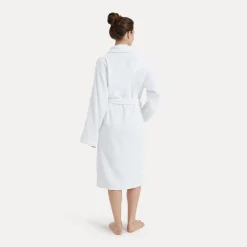 Homewear Schalkragenmantel weiß(snow)