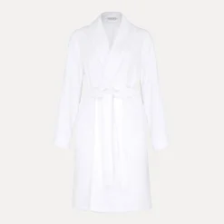 Homewear Schalkragenmantel weiß(snow)