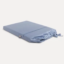 Luxury Bettwäsche 200x200 cm + 2x80x80 cm(light blue)