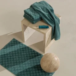 Monochrome Duschtuch 67X140 cm(coral)