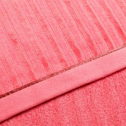 Monochrome Handtuch 50X100 cm(coral)