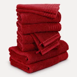 New Classic Handtuchset 10-TLG(ruby)