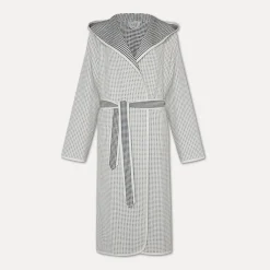 New Heritage Bademantel mit Kapuze grau(nature/black)