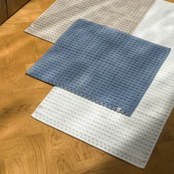 Piquée Badteppich 60X130 cm(rosette)