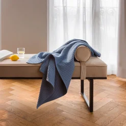 Piquée Duschtuch 70X140 cm(snow)