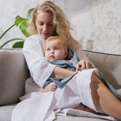 Piquée Seiftuch 30X30 cm(graphite)