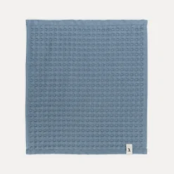 Piquée Seiftuch 30X30 cm(steel blue)