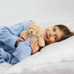 Soft Hug Bademantel mit Kapuze blau(aqua)