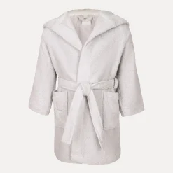 Stars Bademantel mit Kapuze grau(silver)