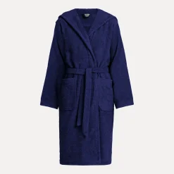 Superwuschel Bademantel mit Kapuze blau(deep sea)