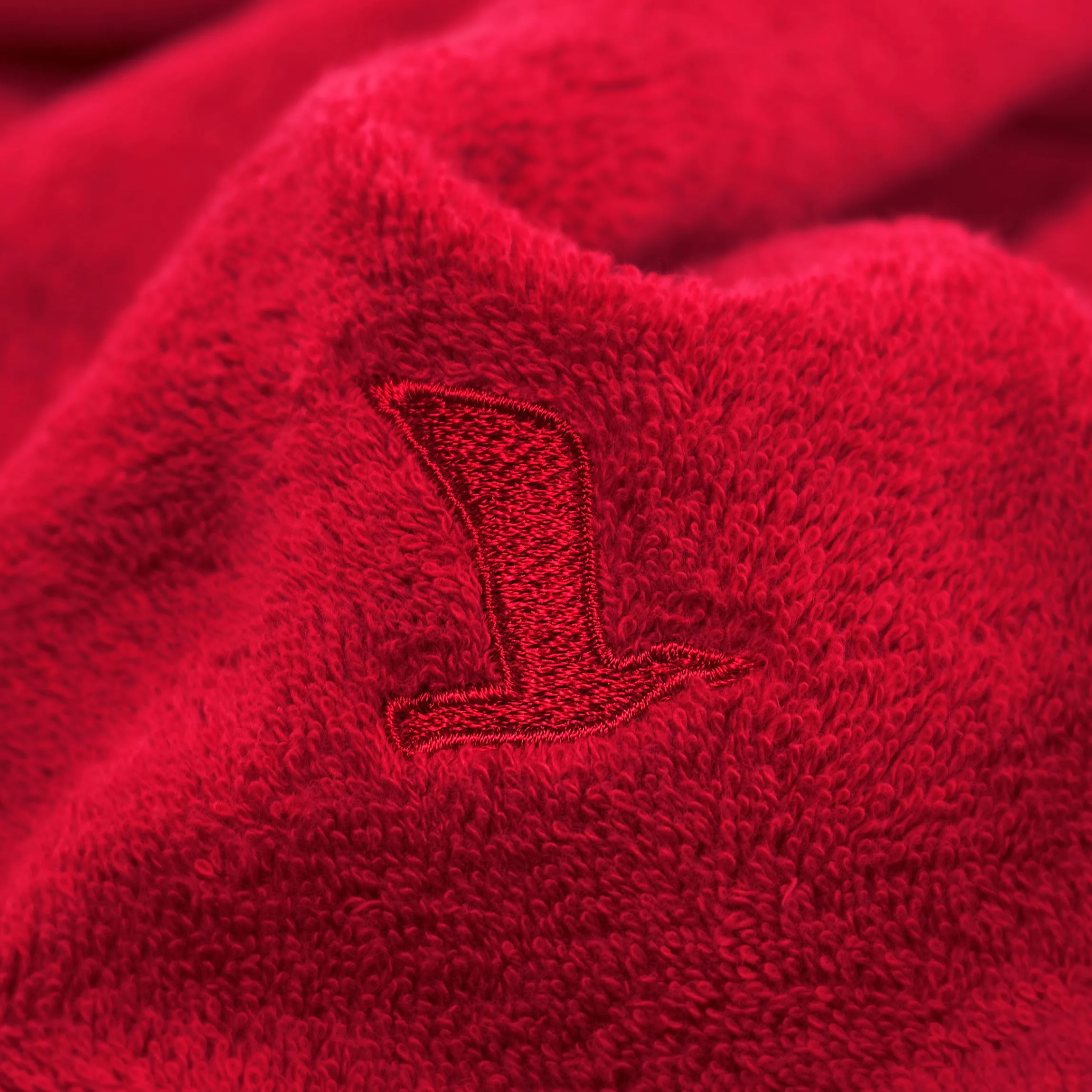 Superwuschel Handtuch 50X100 cm(ruby)