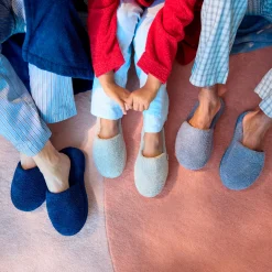 Superwuschel Pantoffeln grau(stone)