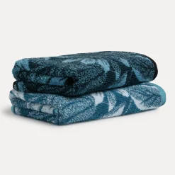 Tide Handtuch 50X100 cm(deep lake/turquoise)