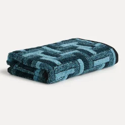 Tide Handtuch 50X100 cm(deep lake/turquoise)