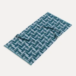 Tide Handtuch 50X100 cm(lagoon/aqua)