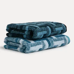 Tide Handtuch 50X100 cm(lagoon/aqua)