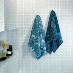 Tide Handtuch 50X100 cm(lagoon/aqua)