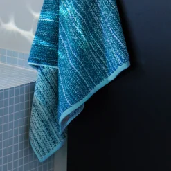 Tide Handtuch 50X100 cm(lagoon/aqua)