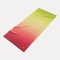 Wave of Colour Strandtuch 80X180 cm(green/pink)