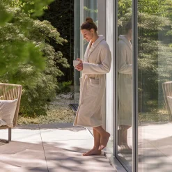 Wellness Schalkragenmantel beige(nature)